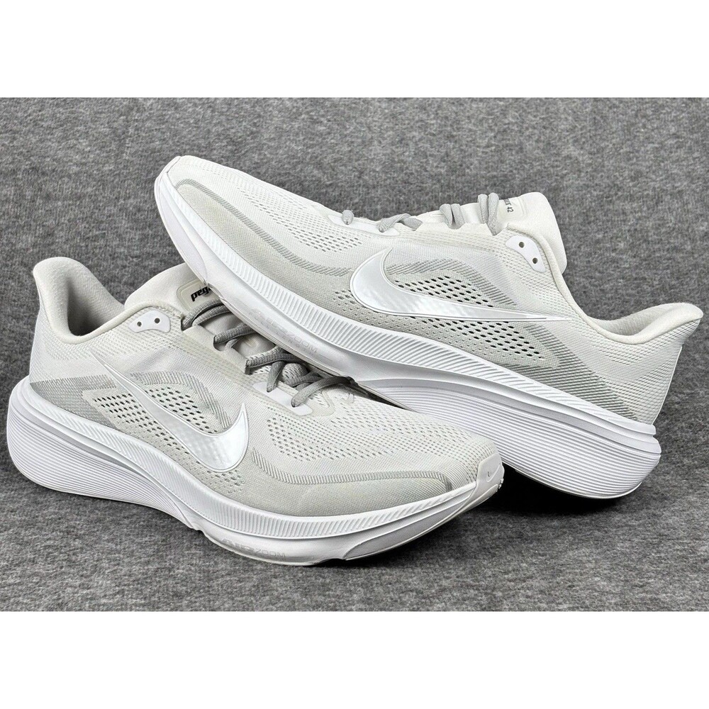 Nike Pegasus 42 Men’s Size 16 White Gray Air Zoom ReactX Running Shoes